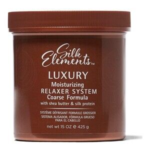 Silk Elements Luxury Moisturizing Relaxer System COARSE Formula 15 Oz HTF